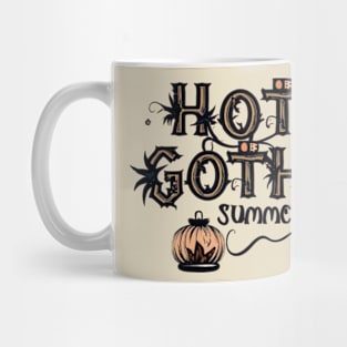 Hot Goth Halloween Mug